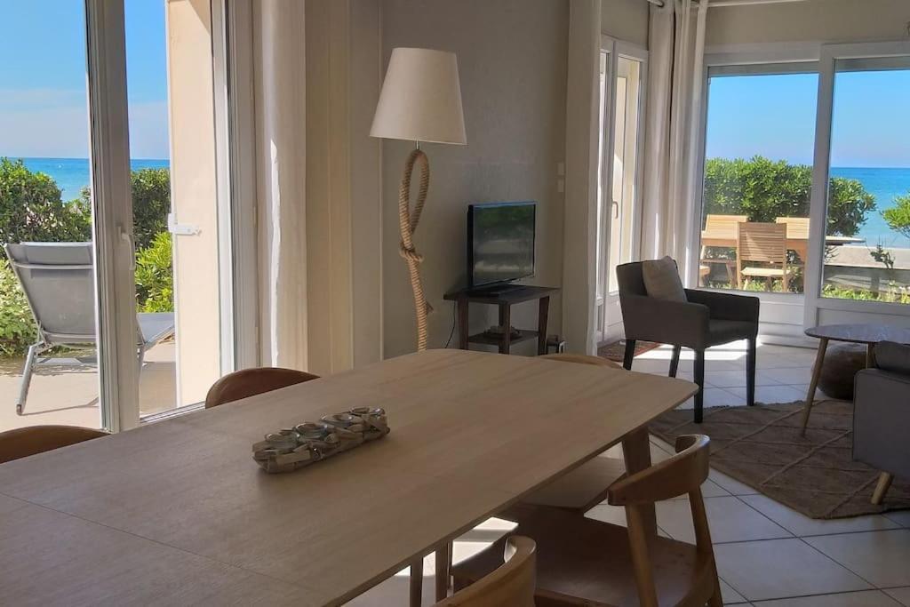 Vue Exceptionnelle En Front De Mer, 8 Personnes Ver-sur-Mer Exterior foto